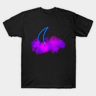 Moon, Clouds and the Stars T-Shirt